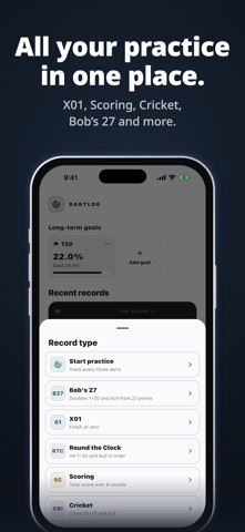 DartLog - Practice & Scoring Screenshot 6 of 8