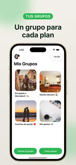 Captura de pantalla de Lightsplit: Dividir Gastos en iPhone 5