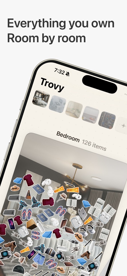 Trovy - Home Inventory screenshot 1
