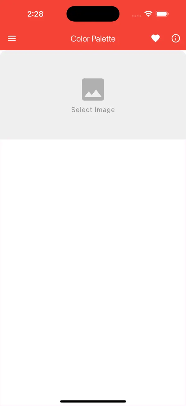 Screenshot #1 pour Color Palette App