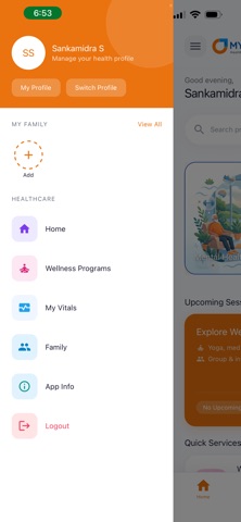 MYOneHealth iPhone screenshot