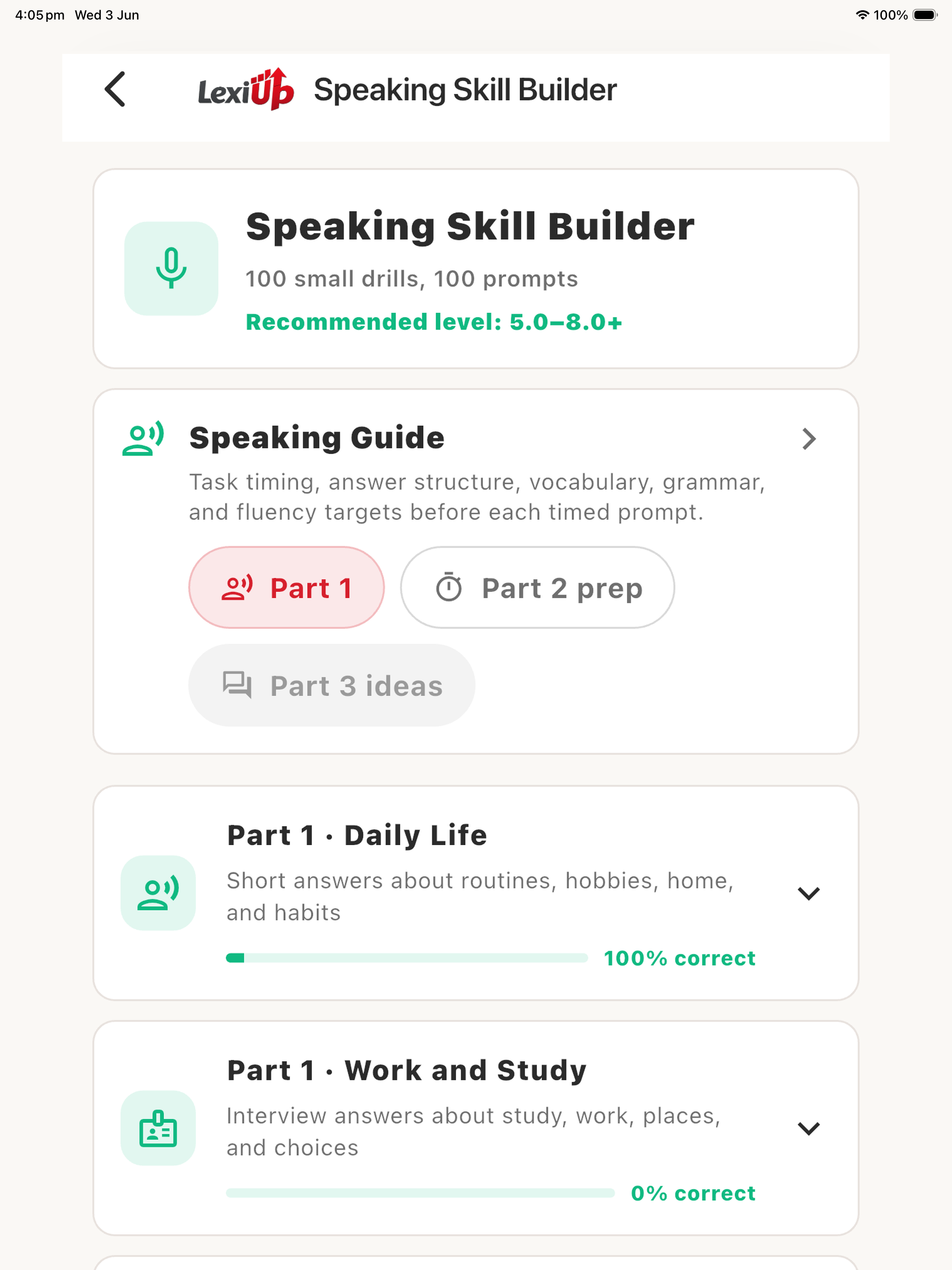 LexiUp IELTS: Daily Coach screenshot 11