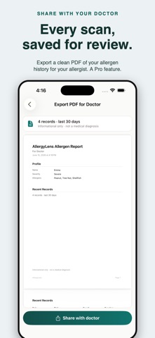 AllergyLens-Ingredient Scanner Screenshot 5 of 5