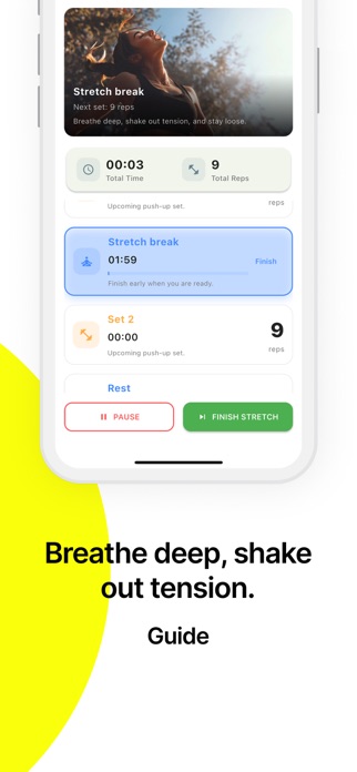 RepUp 100: Home Workout Screenshot 6 of 8