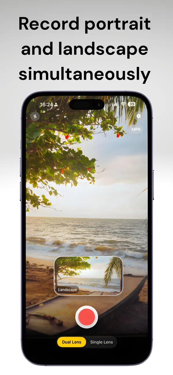 DuoLens: Dual Camera Video Screenshot 1