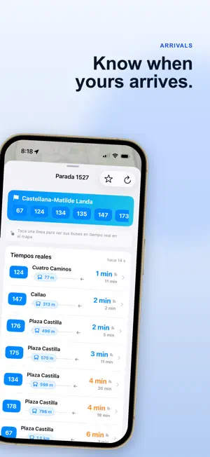 MadBus: Live Madrid Bus Map screenshot 3