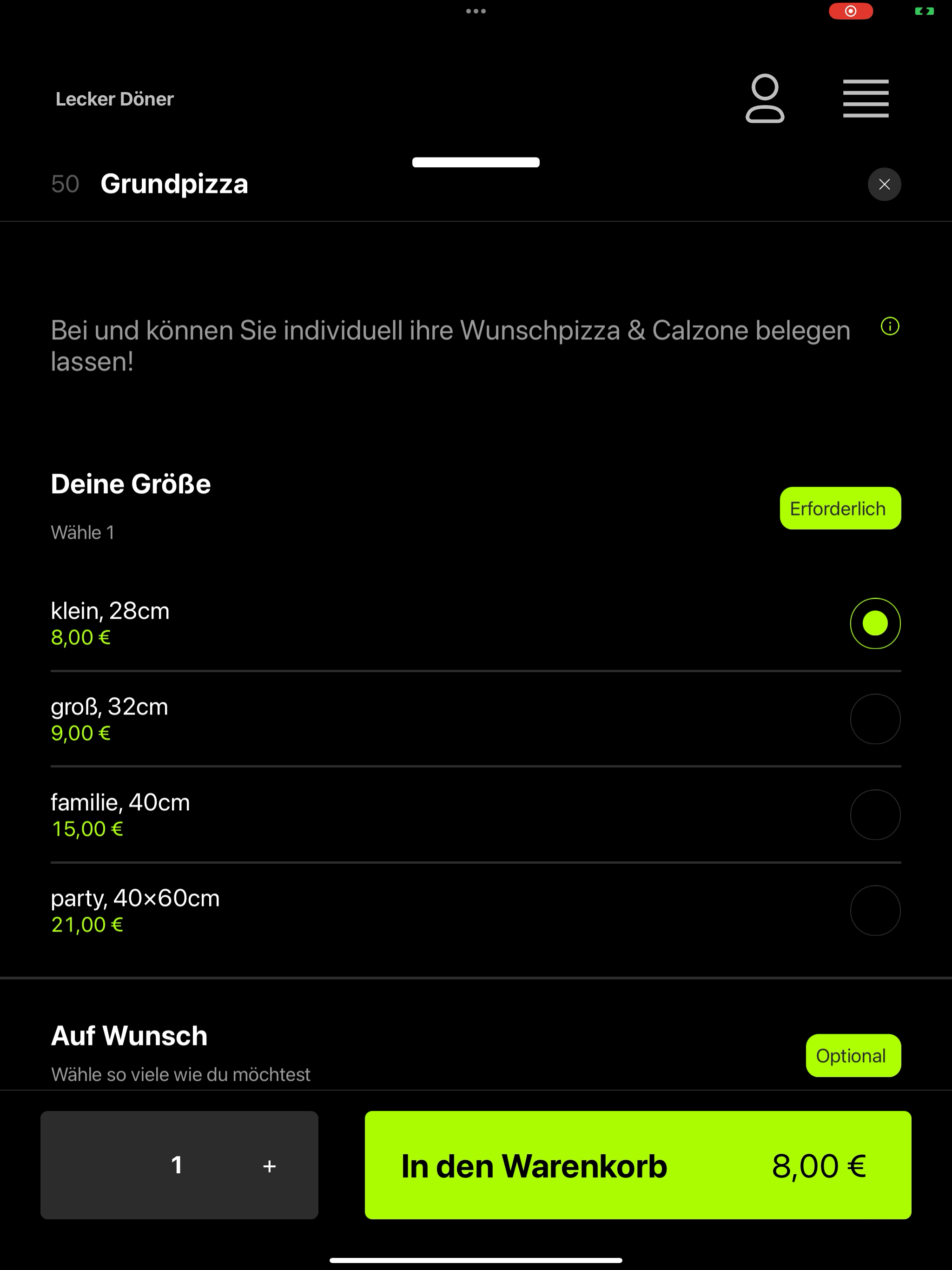 Lecker Döner & Pizza Haus screenshot 16