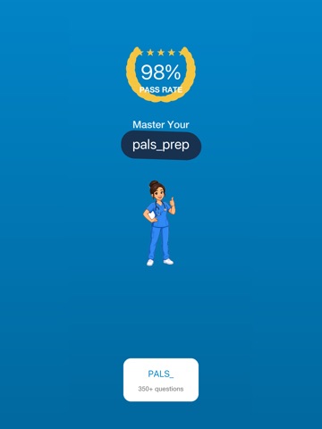 PALS Practice Test Prep iPad screenshot