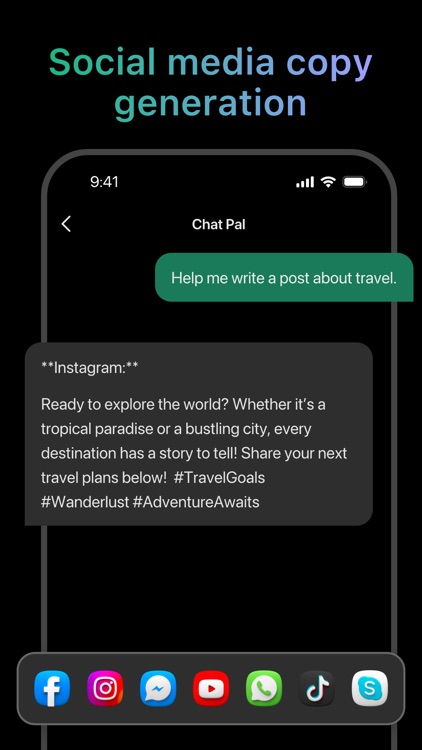 ChatPalAI-AI Chatbot Assistant screenshot-3