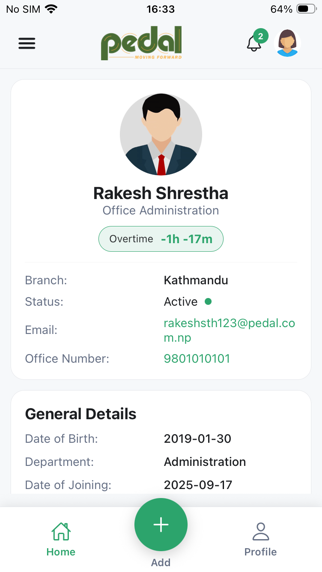 App screenshot