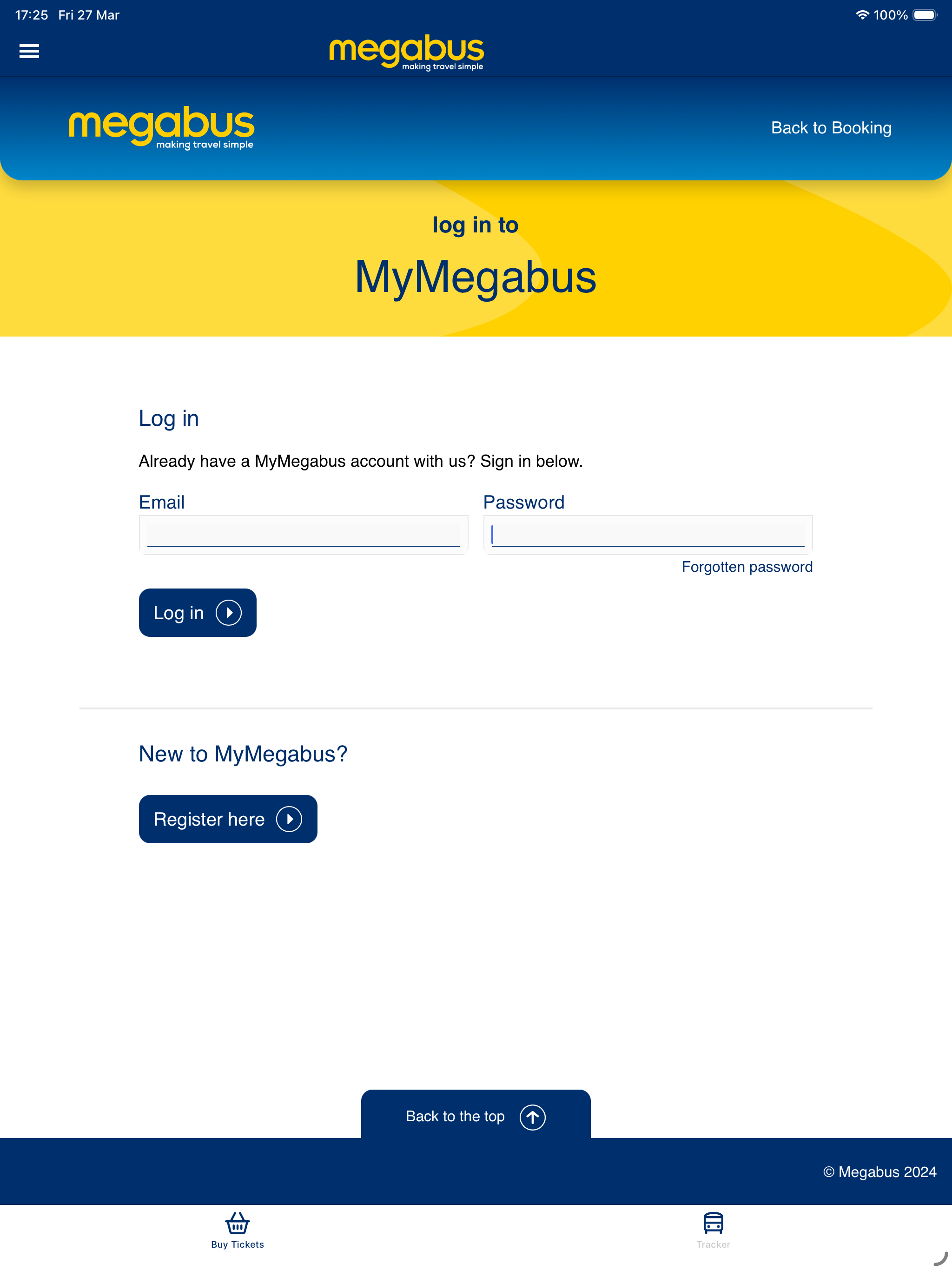 Megabus UK screenshot 10