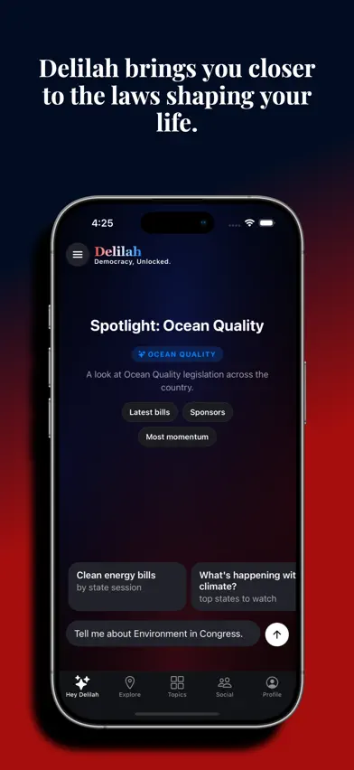 Delilah screenshot 2