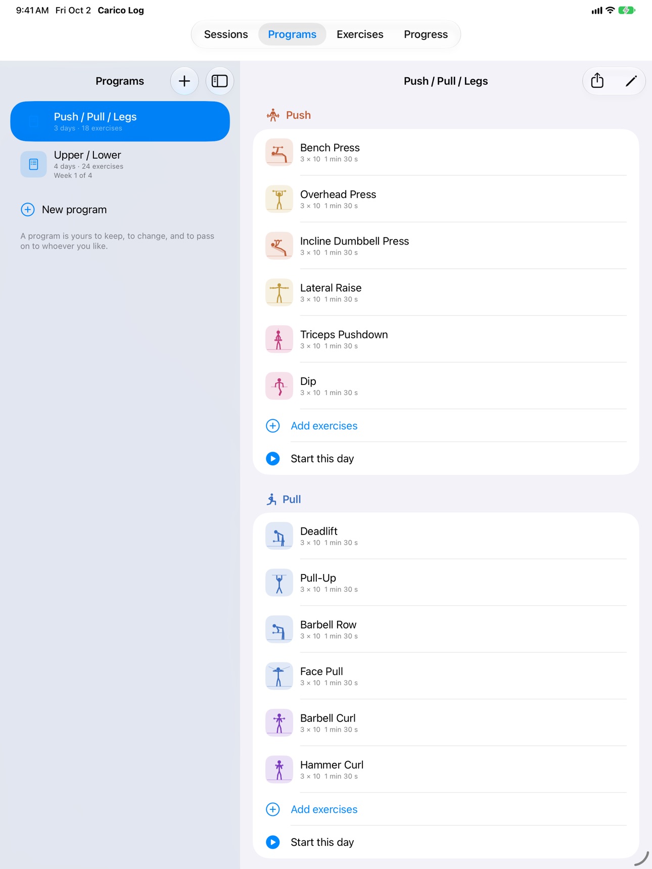 Screenshot 10 of Carico Log
