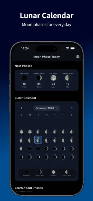 Moon Phase Today screenshot 2