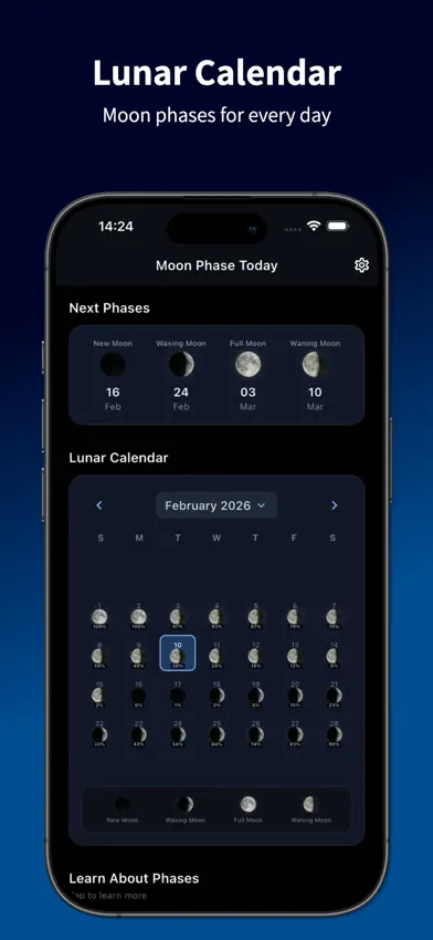 Moon Phase Today screenshot 2