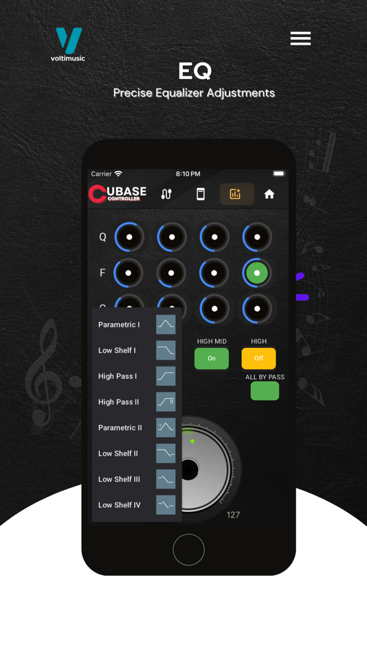 #4. Cubase DAW Controller (iOS) 由: 9390-0801 Quebec inc