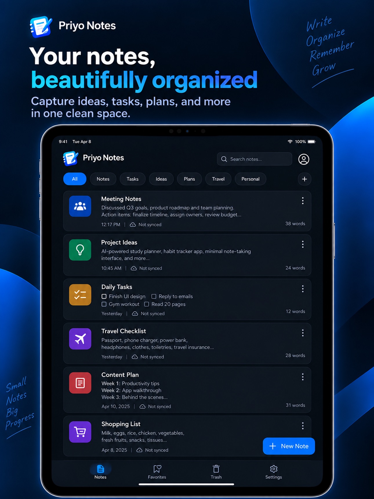 Screenshot 5 of Priyo Notes