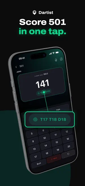 Dartist: Darts Counter & Stats screenshot 2
