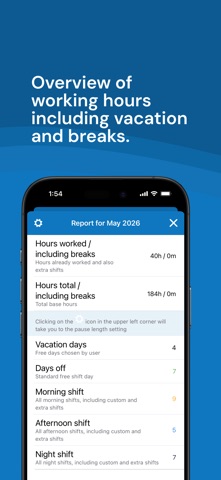 Shifter: Handy shift calendar Screenshot 5 of 5