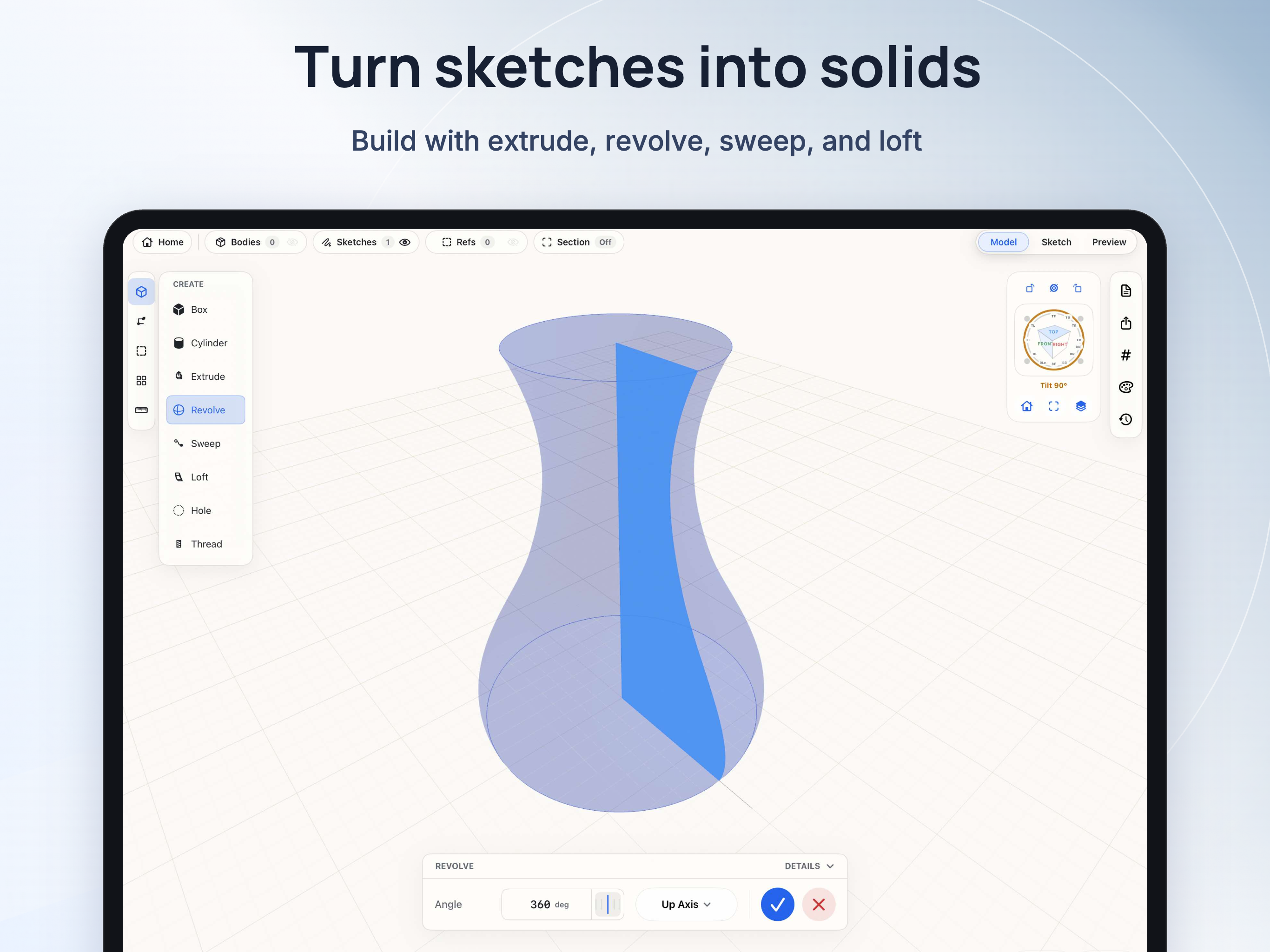 MakerSolid CAD screenshot 5