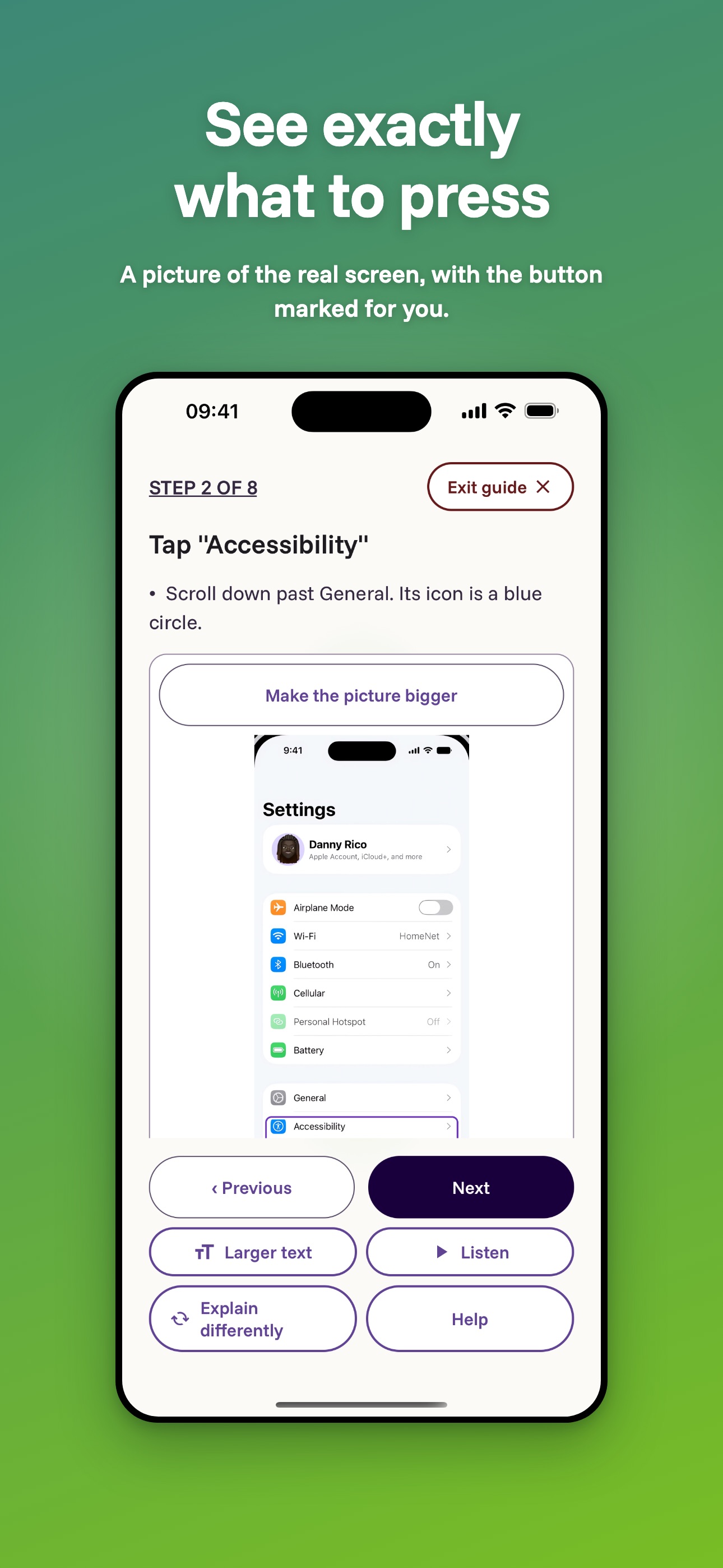 Screenshot 2 of OLAI: Step-by-Step Tech Help