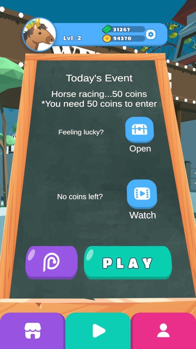 Carnival Kingdom: Horse Race Screenshot