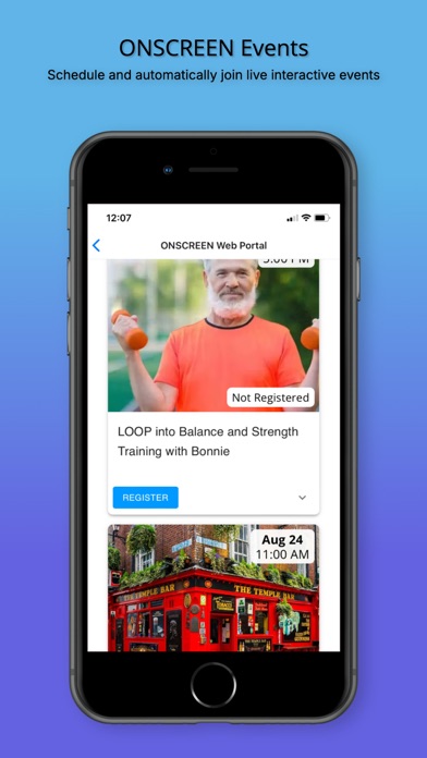 ONSCREEN Family - Senior Care Screenshot
