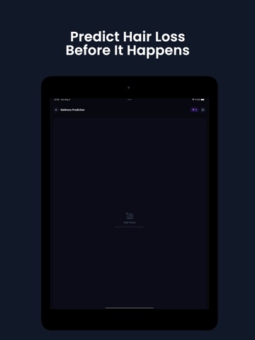 HairMorph: Hair Transplant AI iPad screenshot