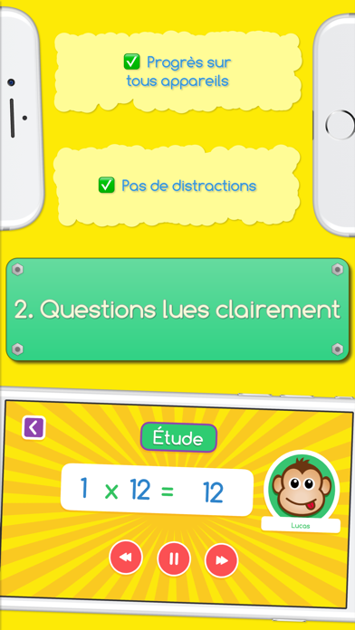 Screenshot #2 pour Les multiplications parlantes