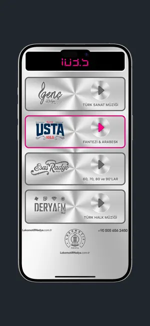 Lokomotif Radyoları screenshot 2