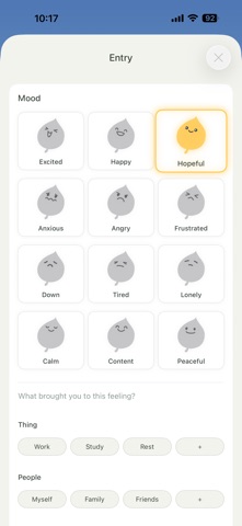 LightLeaf: Mood Journal Screenshot 2 of 6