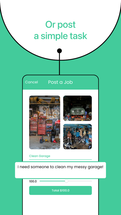 The OddJobs App Screenshot