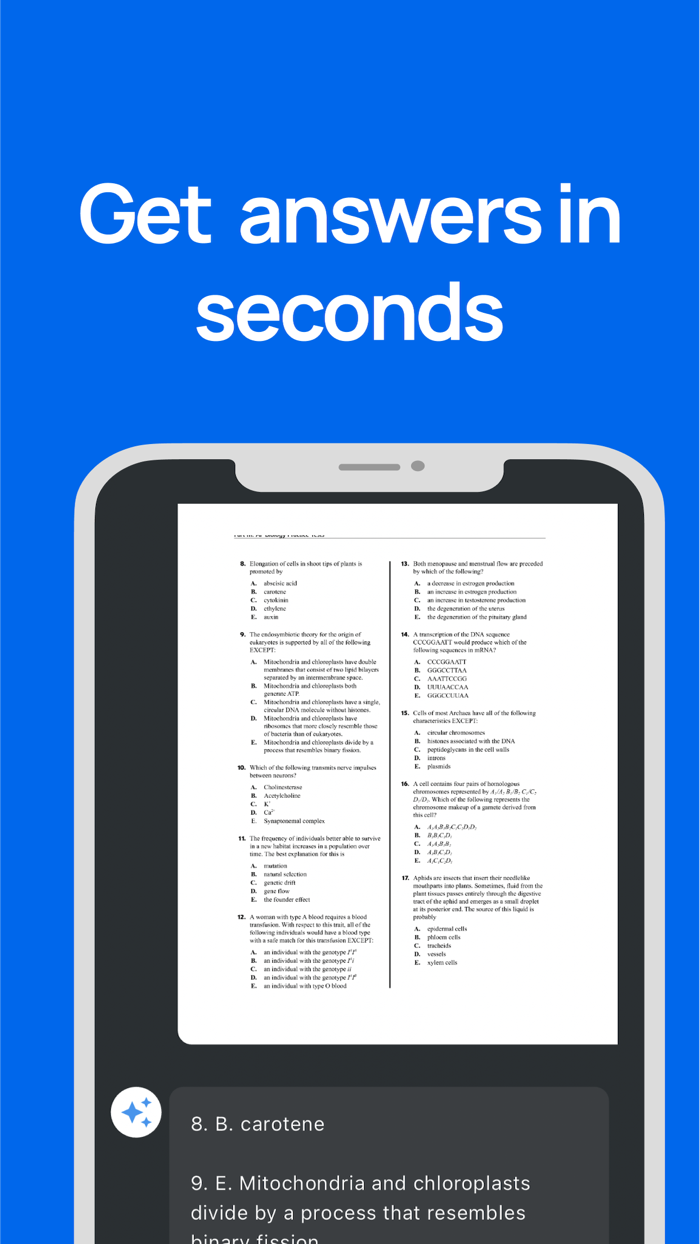 Ai Solver - Scan Question