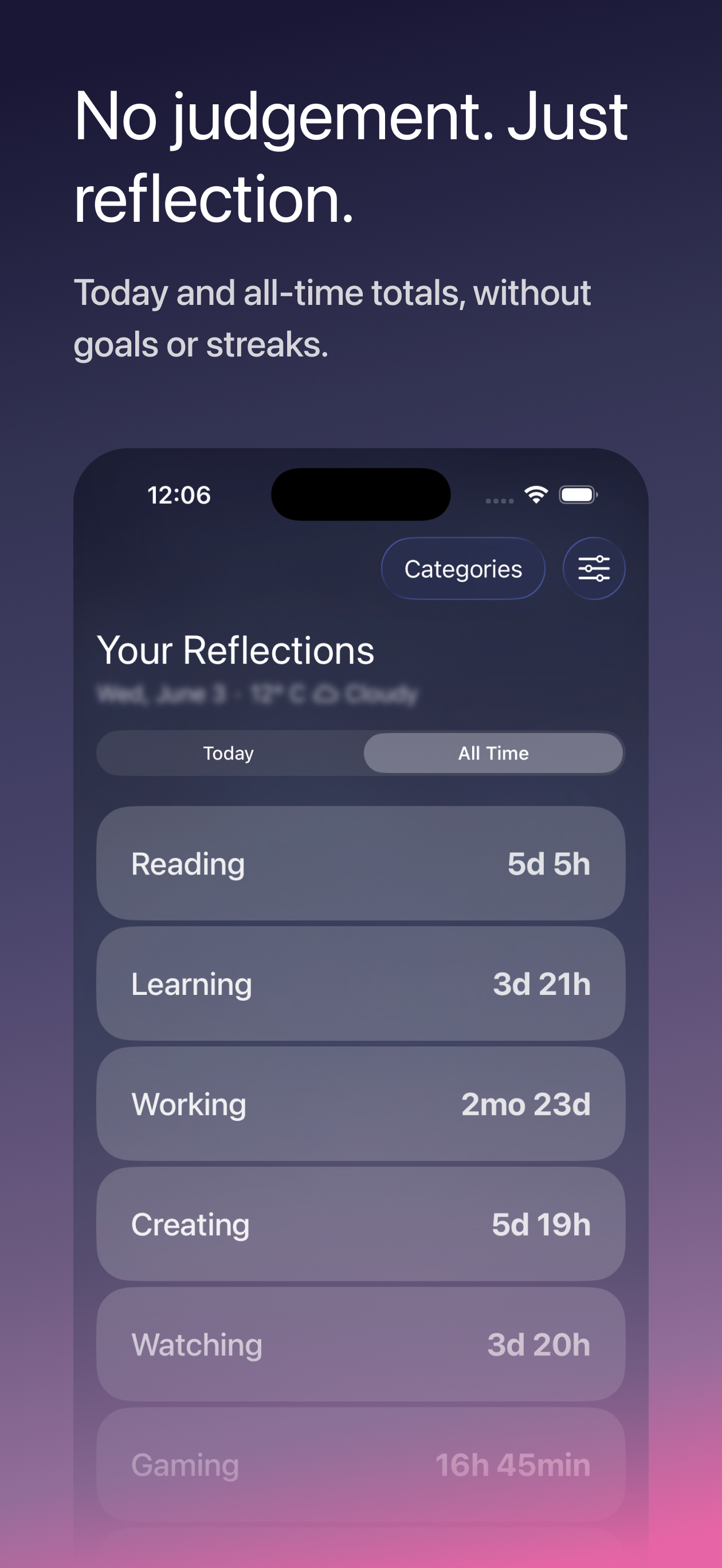 Mirror: Time Tracker screenshot 2