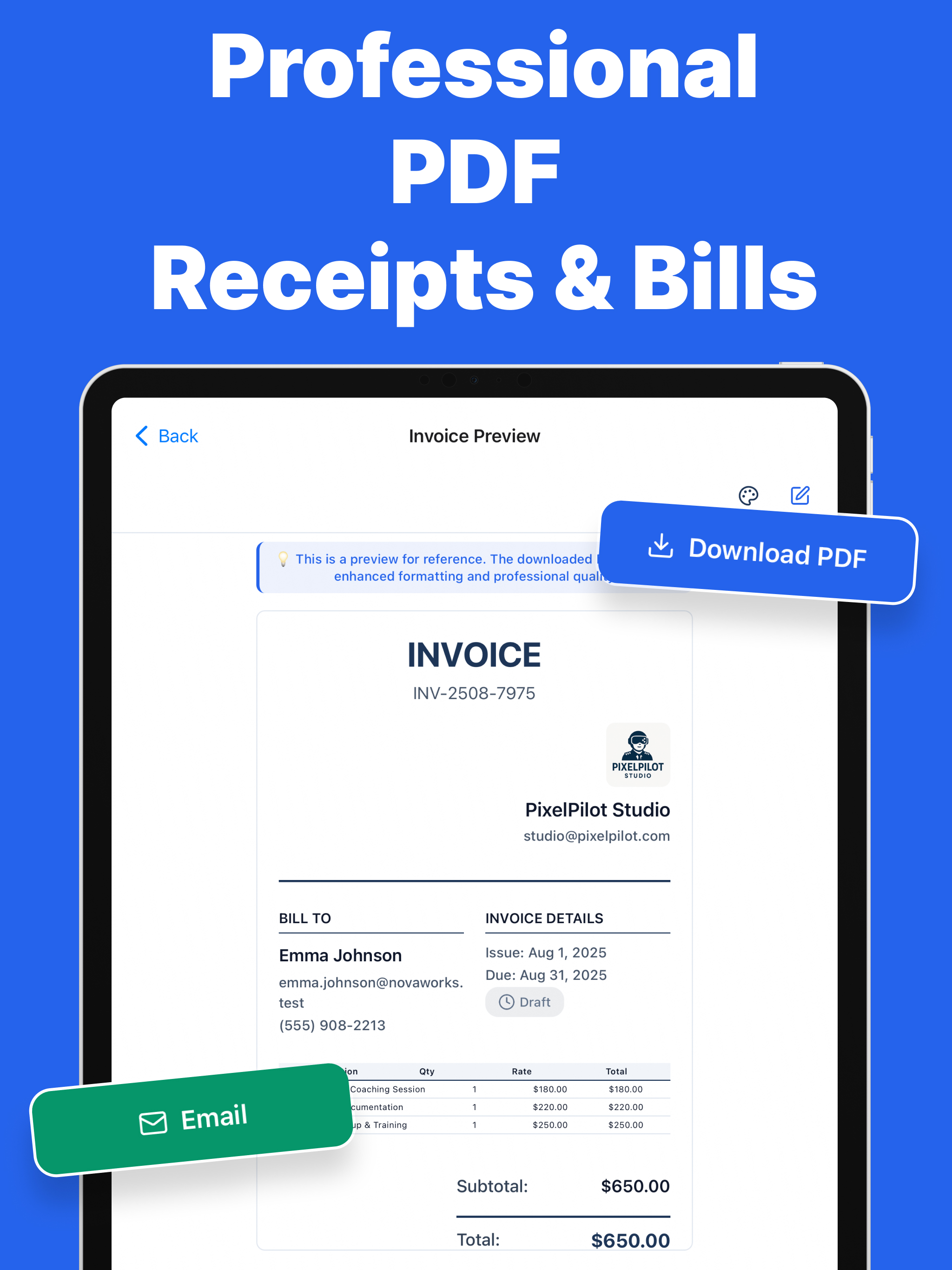 Invoice Generator: Fast Bills