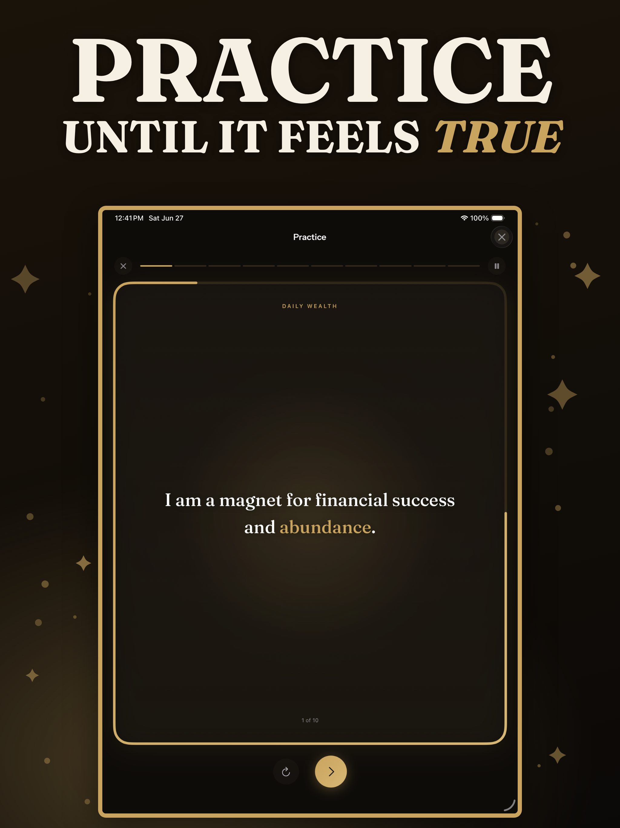 Wealthy: Money Affirmations screenshot 14