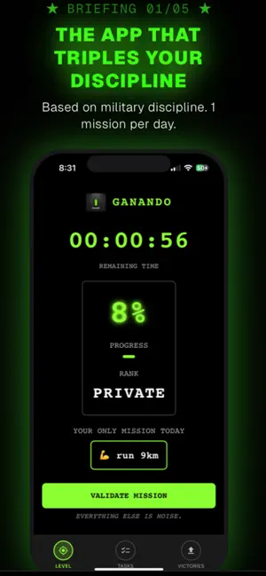 ganando:discipline app blocker screenshot 4