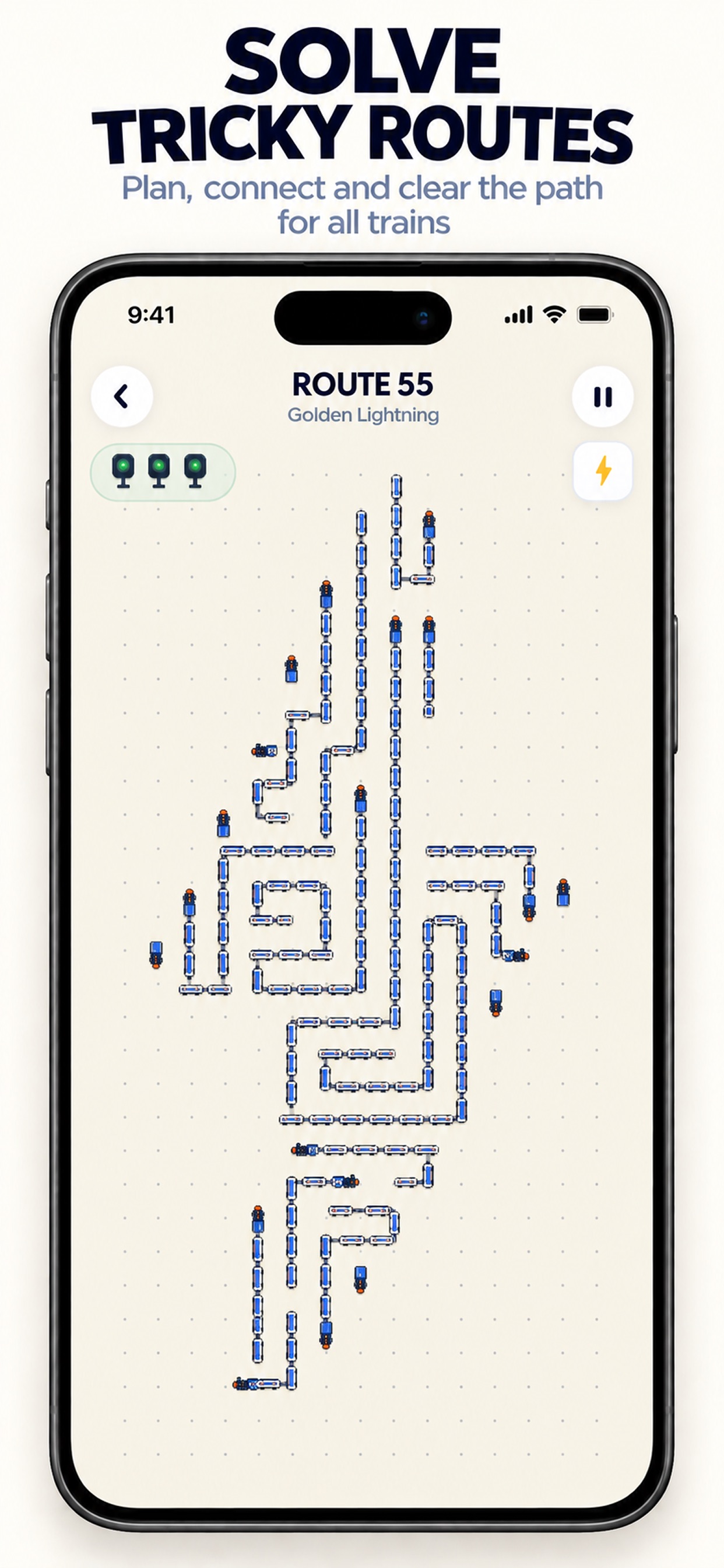 Screenshot 4 of Arrow Express: Train Puzzle