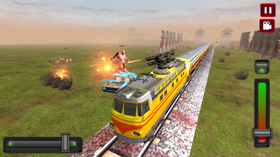 #6. Zombie Attack: Train Simulator (iOS) 作者: Gamezeniq Technologies
