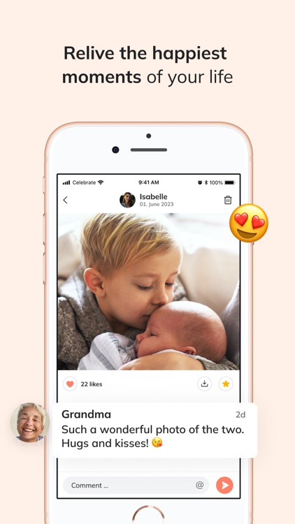 celebrate: share photo & video