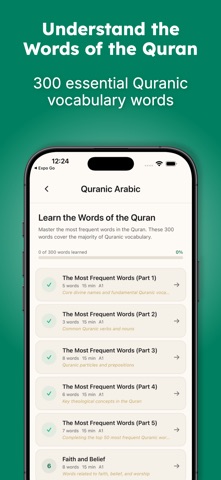 Learn Arabic - Fahm iPhone screenshot