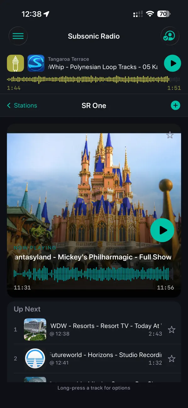 Screenshot #3 pour Subsonic Radio Player