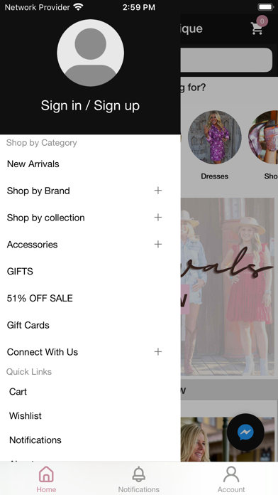 Copper Rose Boutique Screenshot