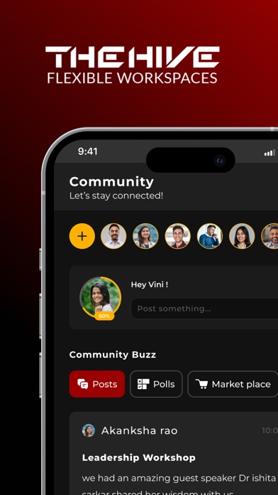 THE HIVE FLEXIBLE WORKPLACES Screenshot