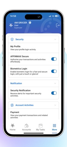 AFFINMAX Mobile screenshot
