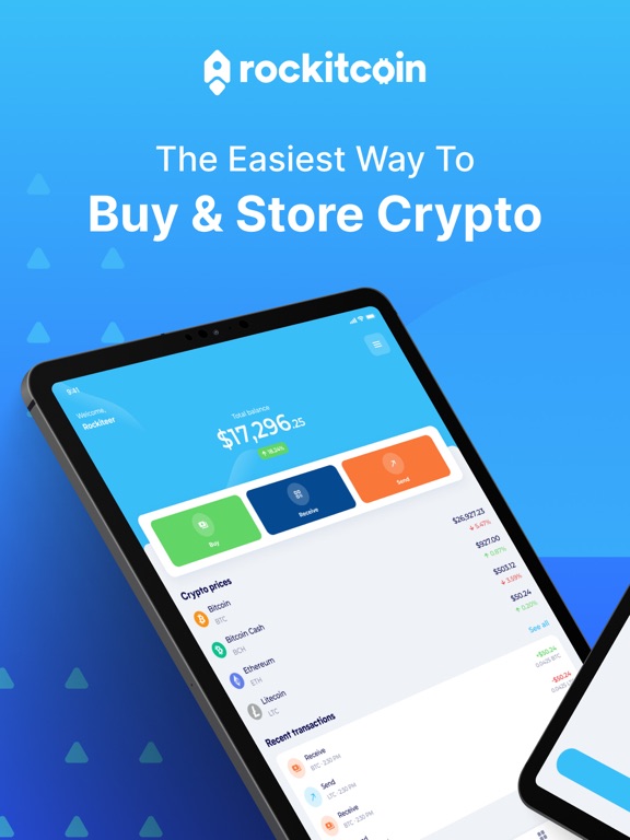 Screenshot #4 pour RockItCoin - Buy Bitcoin Now