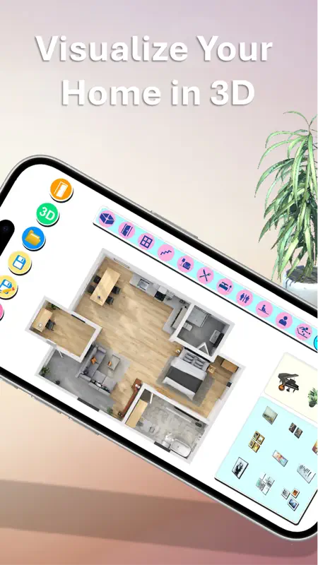 smart3Dplanner2 Floor Plan App screenshot 3 of 5