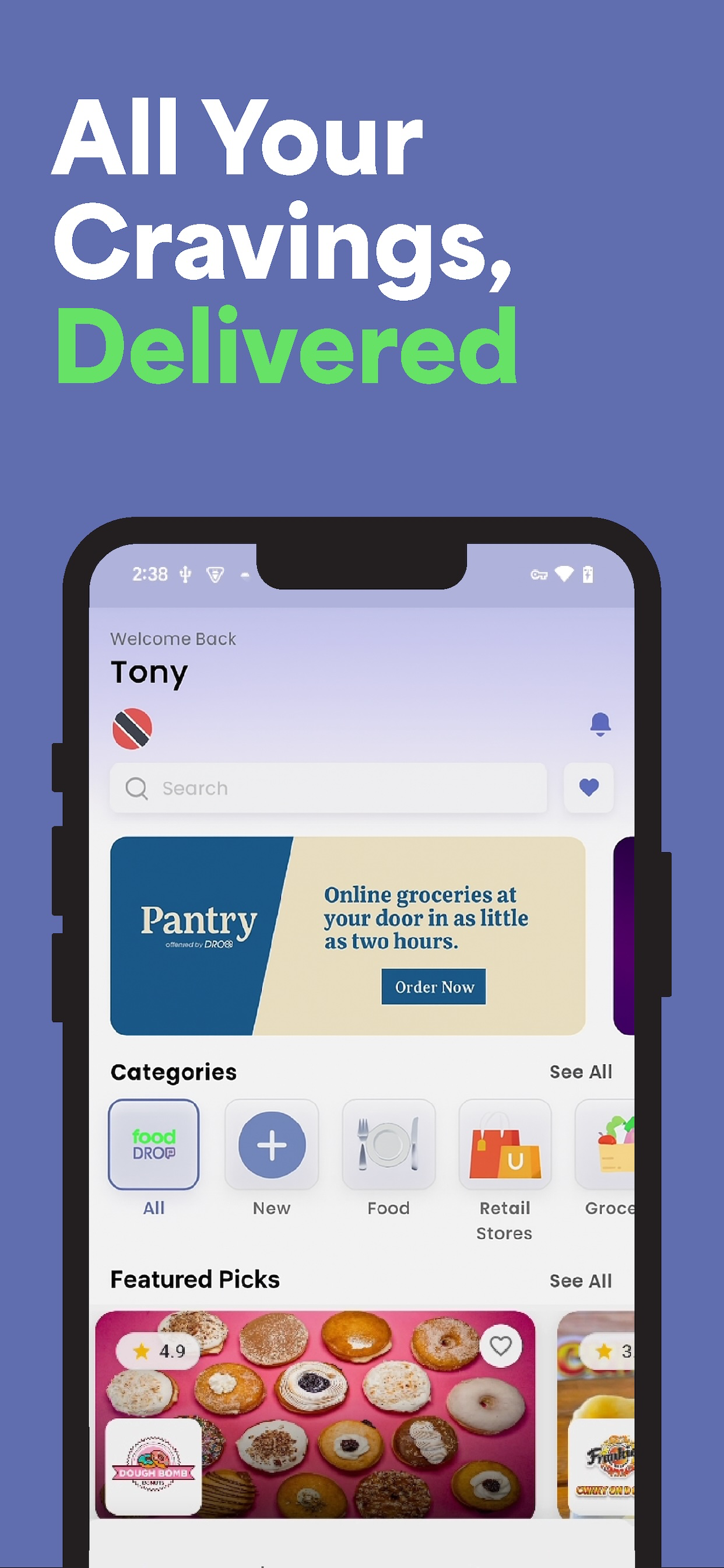 foodDROP: Food Delivery