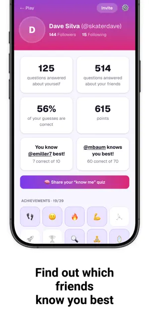 Gage Social Trivia Game screenshot 4
