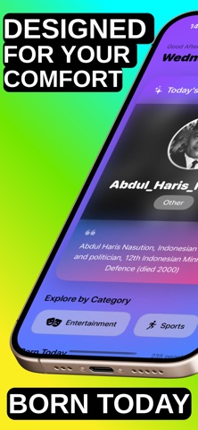 Born Today: Daily Fame screenshot